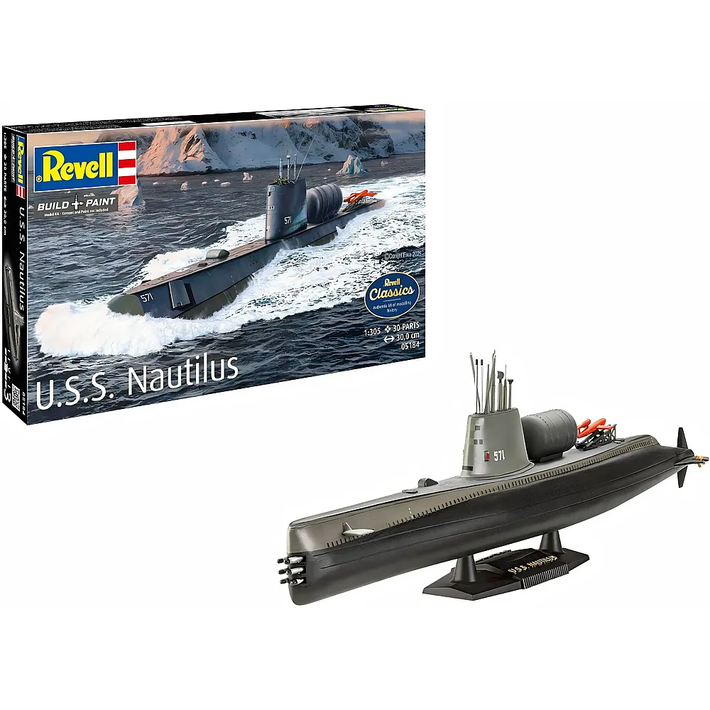 Revell Modellbausatz - U.S.S. Nautilus 1:305 - 30dlg. - Suche