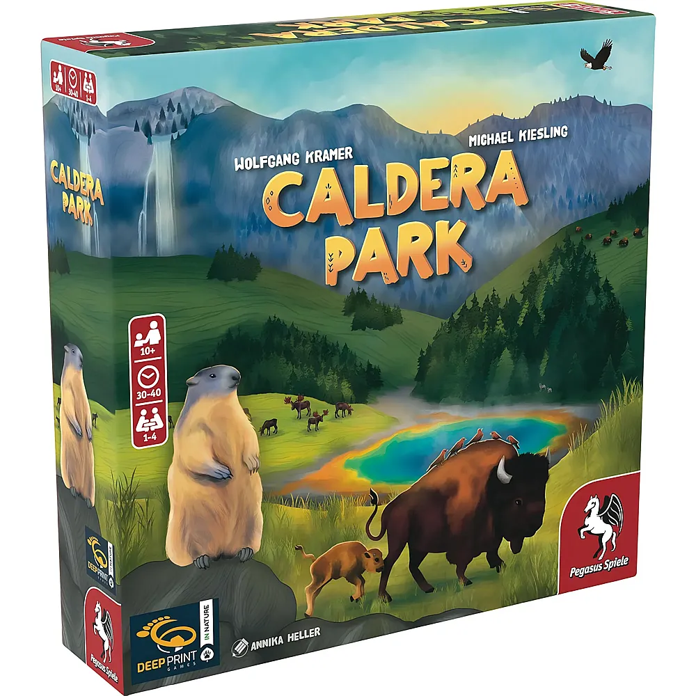 Pegasus Spiele Caldera Park - English