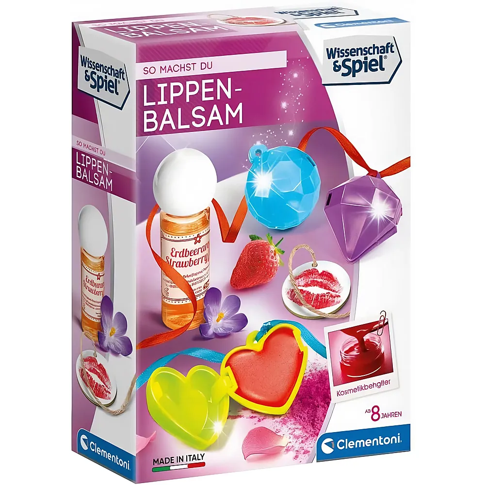 Clementoni Wissenschaft & Spiel So machst du Lippenbalsam - Experimentieren