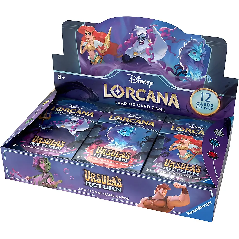 Ravensburger Disney Lorcana 24 Booster Packs - Englisch