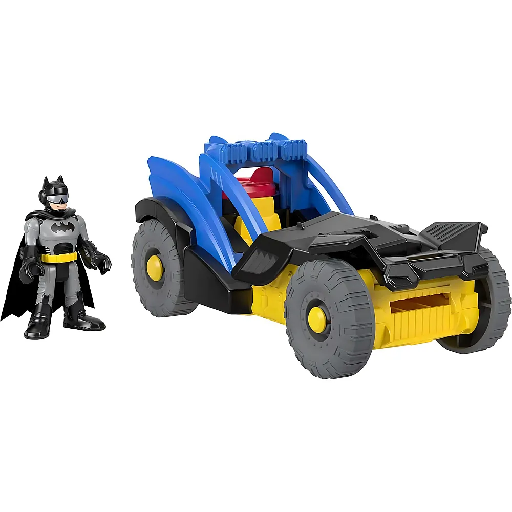 Imaginext DC Super Friends Batman mit Rally Fahrzeug
