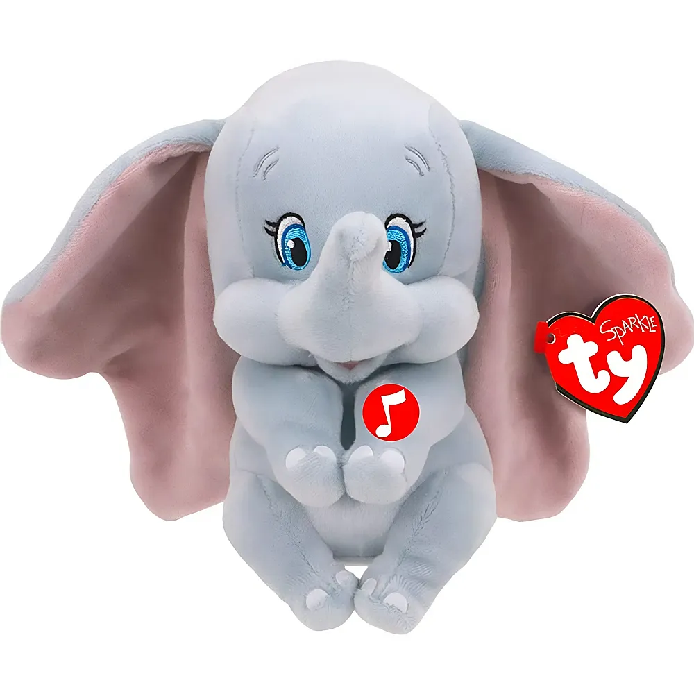 Ty Beanie Boos Dumbo mit Sound 15cm | Lizenzfiguren Plsch