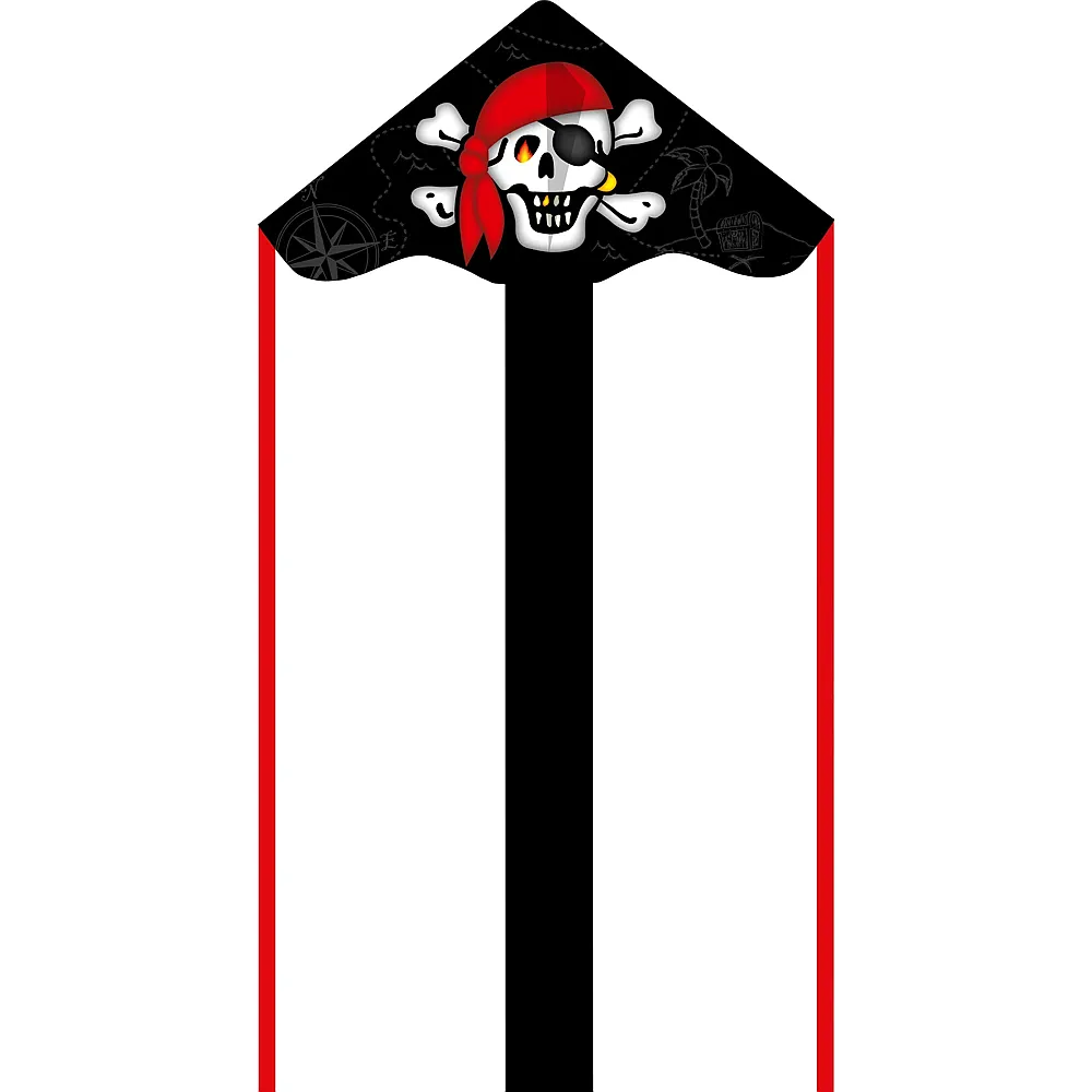 HQ Invento Simple Flyer Drachen Jolly Roger