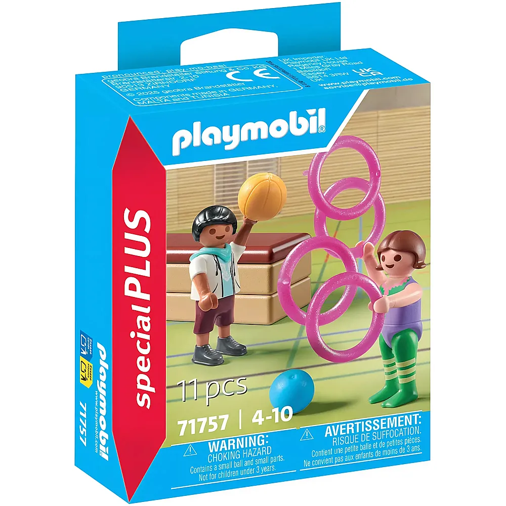 PLAYMOBIL specialPLUS Kinderturnen 71757