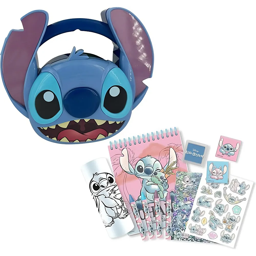 Kids Licensing Lilo & Stitch Stitch Malset in 3D Box | Malsets