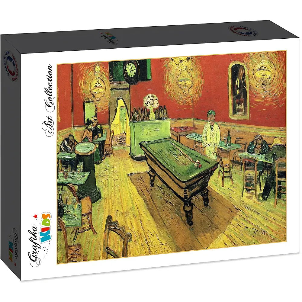Grafika Puzzle Art Collection Vincent Van Gogh Grafika Kids The Night Cafe, 1888 - 12 Teile
