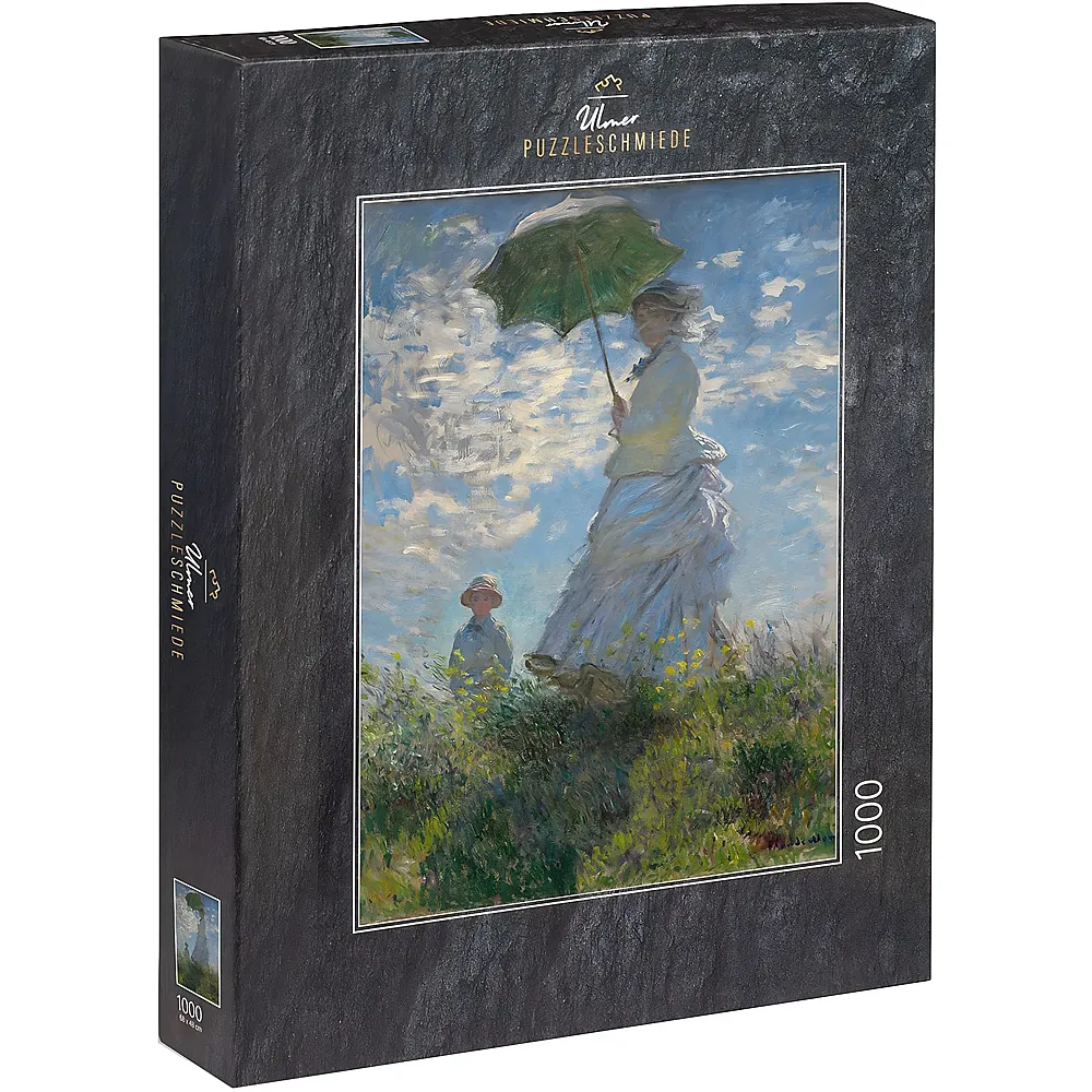 Ulmer Puzzleschmiede Claude Monet - Der Spaziergang 1875 1000Teile