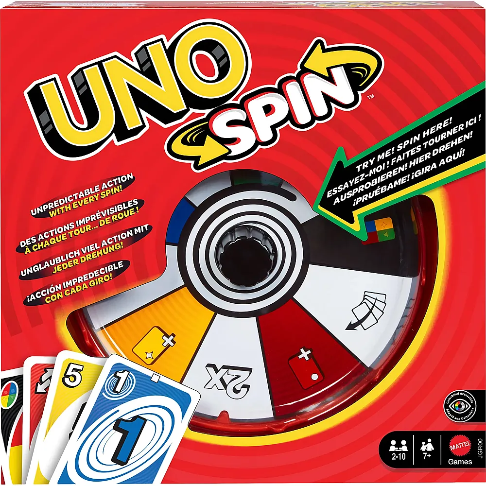 Mattel Games UNO Spin
