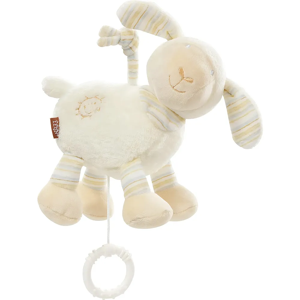 Fehn Spieluhr Baby Schaf - Guten Abend, gut' Nacht - 16 cm - Spieluhren