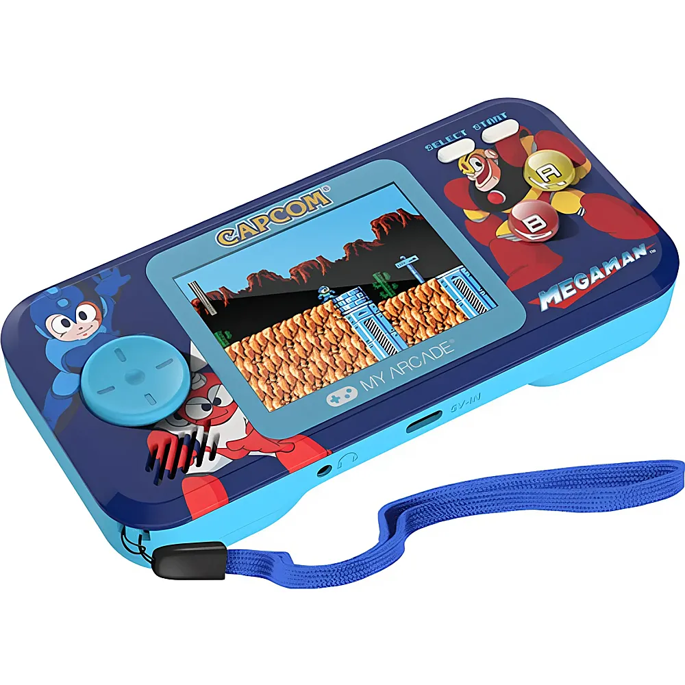 My Arcade Retro Pocket Player Megaman Spielkonsole