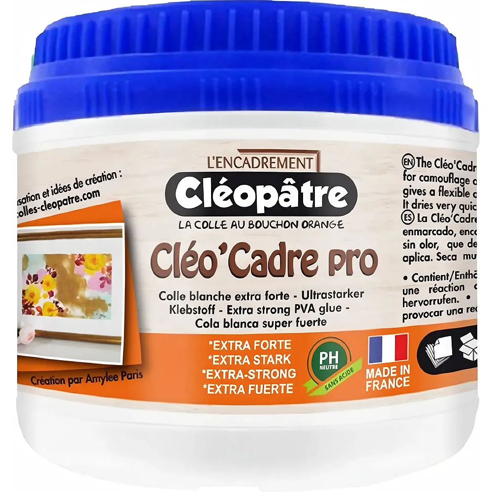 Cleopatre Cleocol Hochkonzentriert Ultra Stark Klebstoff IN Topf 500 G