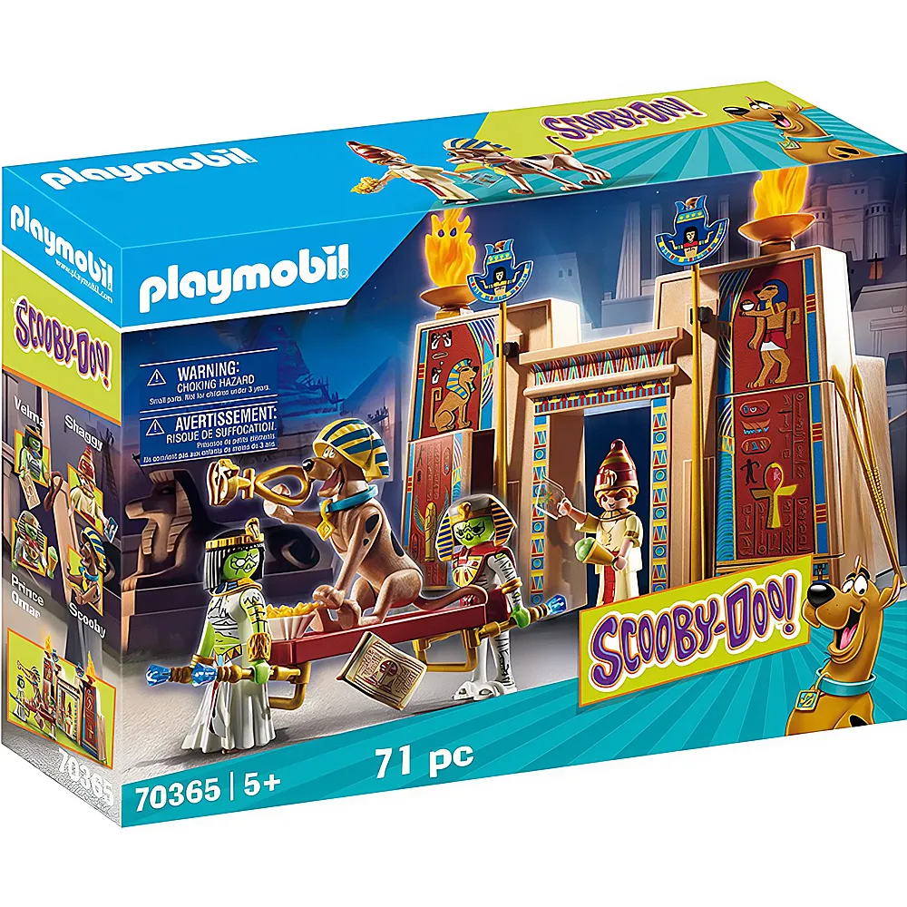 PLAYMOBIL Scooby-Doo Abenteuer in gypten 70365