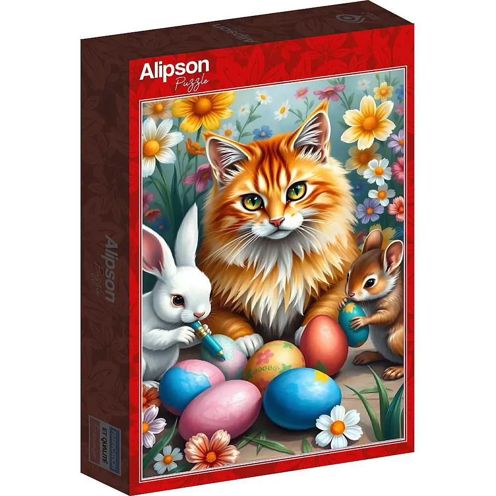 Alipson Puzzle Bereit f�r Ostern - 1000 Teile