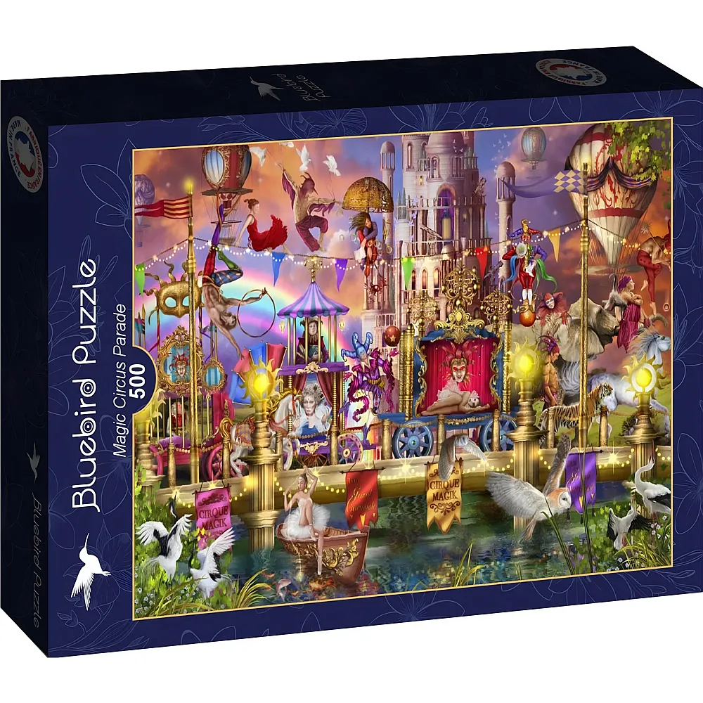 Bluebird Puzzle Marchetti Ciro Magic Circus Parade 500Teile