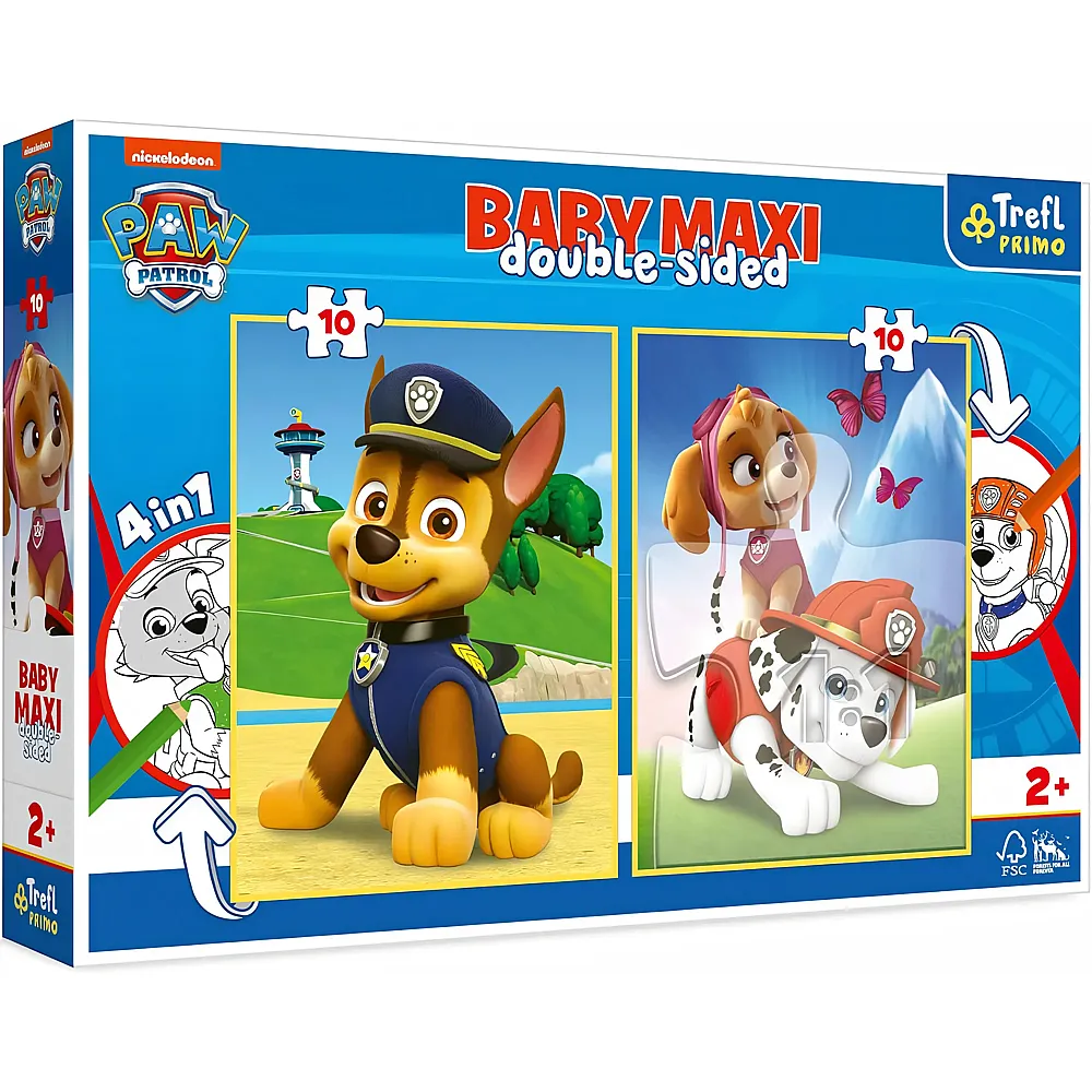 Trefl Baby Maxi Puzzle - Paw Patrol - 10 Teile