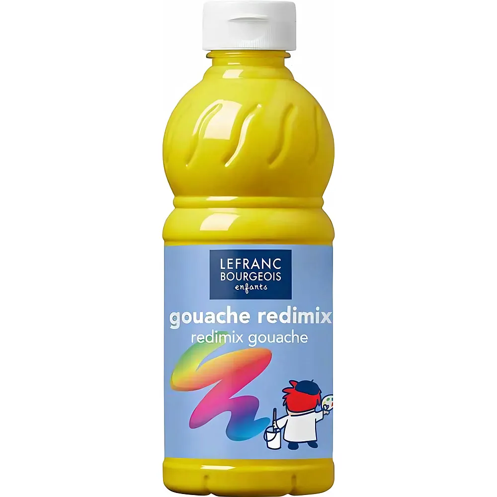 Lefranc Bourgeois Lfb Flssige Tempera Redimix 500ml Flasche - Primrgelb - Suche