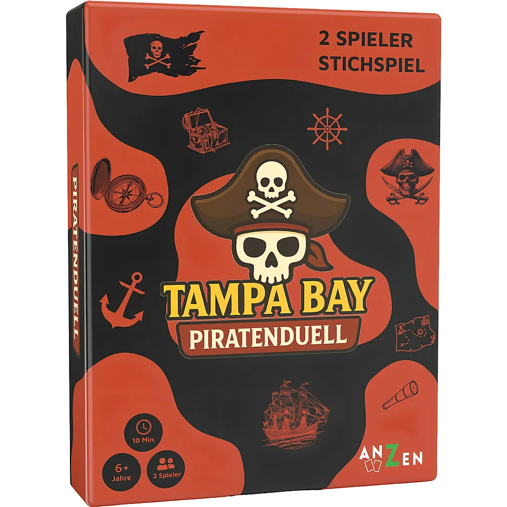 Anzen Spiele Tampa Bay - Piratenduell - Deutsch