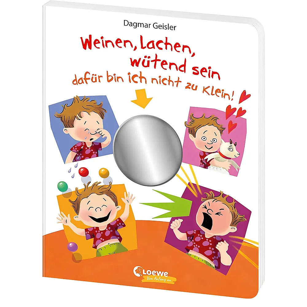 Loewe Weinen, lachen, w�tend sein - daf�r bin