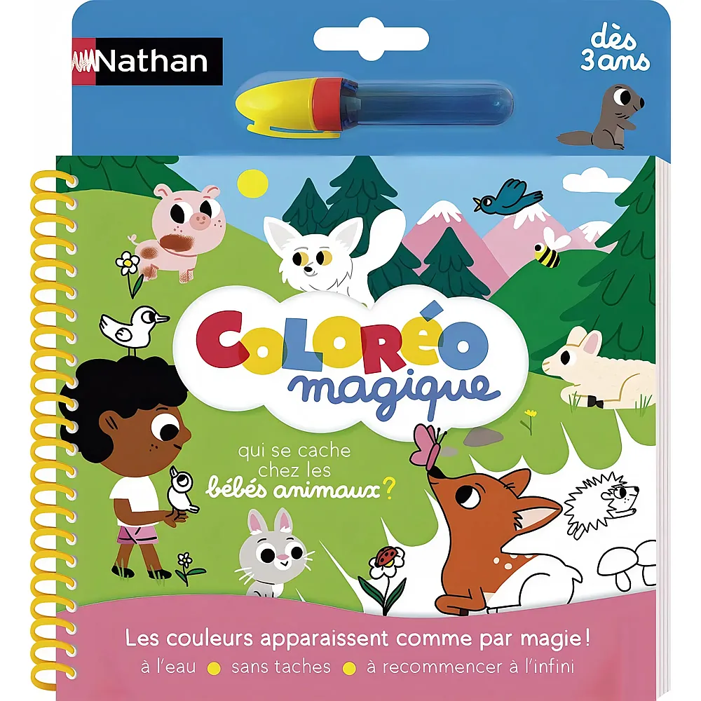 Nathan Coloreo Bebes Animaux FR