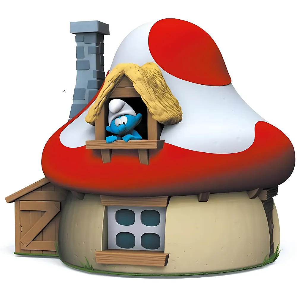 Plastoy Maison Champignon Die Schl�mpfe Spardose Schlumpfhaus