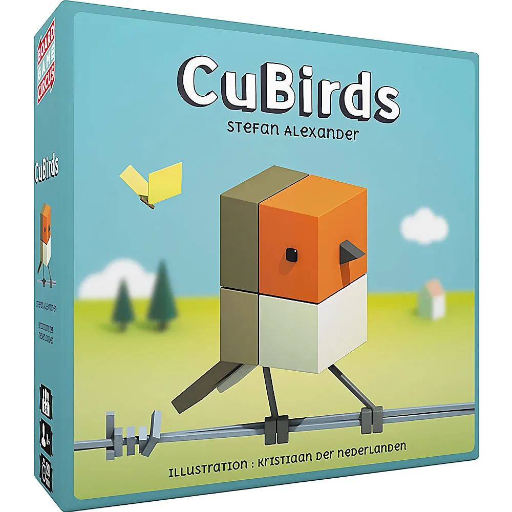 Board Game Circus Spiele CuBirds - Deutsch