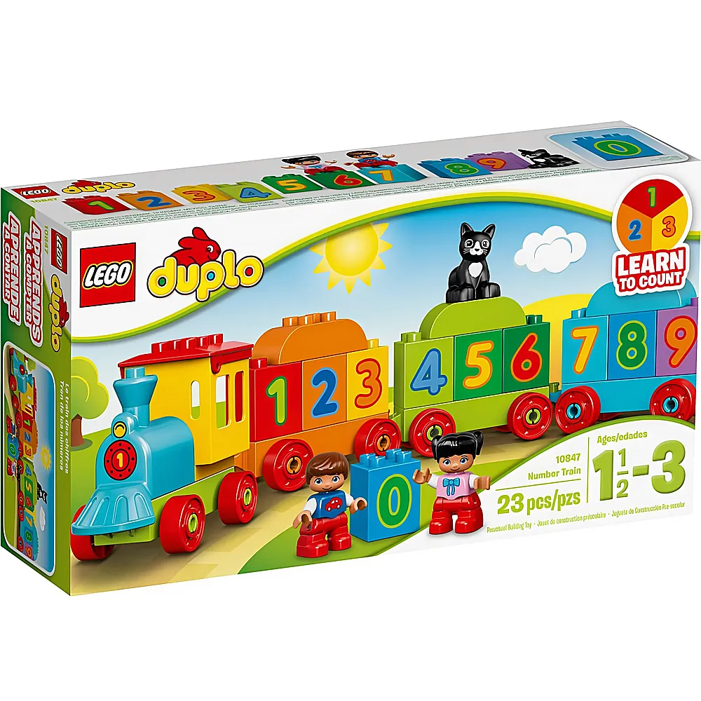 LEGO DUPLO Eisenbahn Zahlenzug 10847