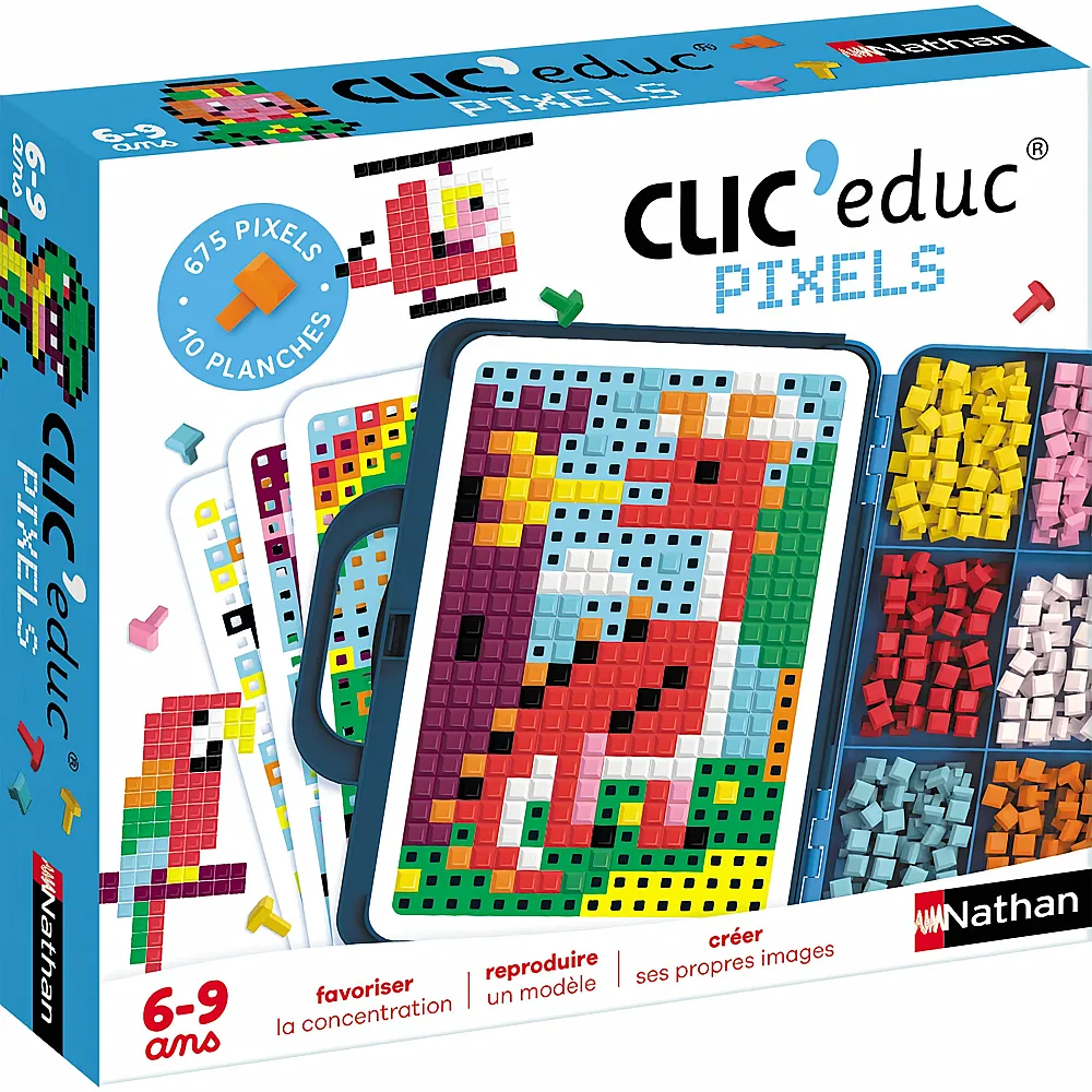 Nathan Clic'educ Pixels FR