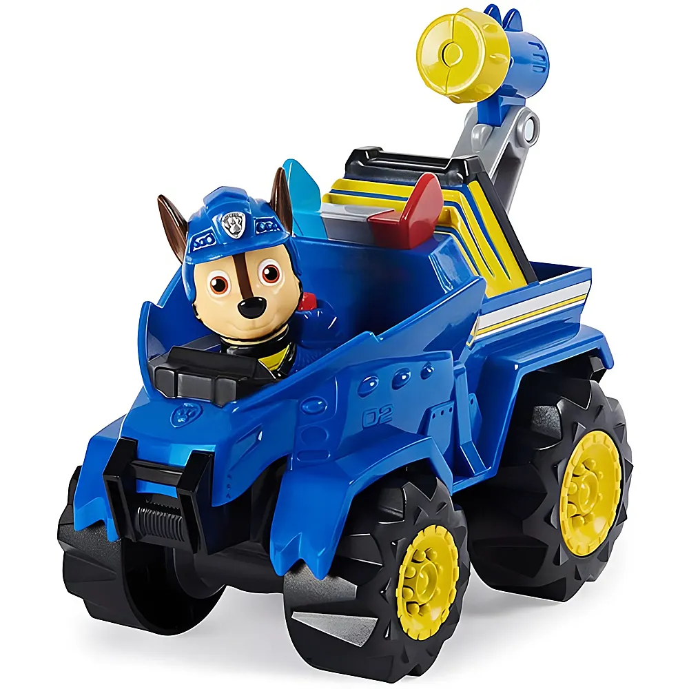 Spin Master Dino Rescue Paw Patrol Chase Deluxe Vehicle