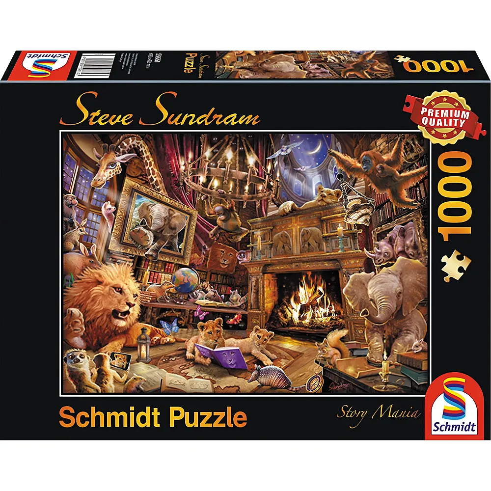 Schmidt Puzzle Steve Sundram Story Mania 1000Teile