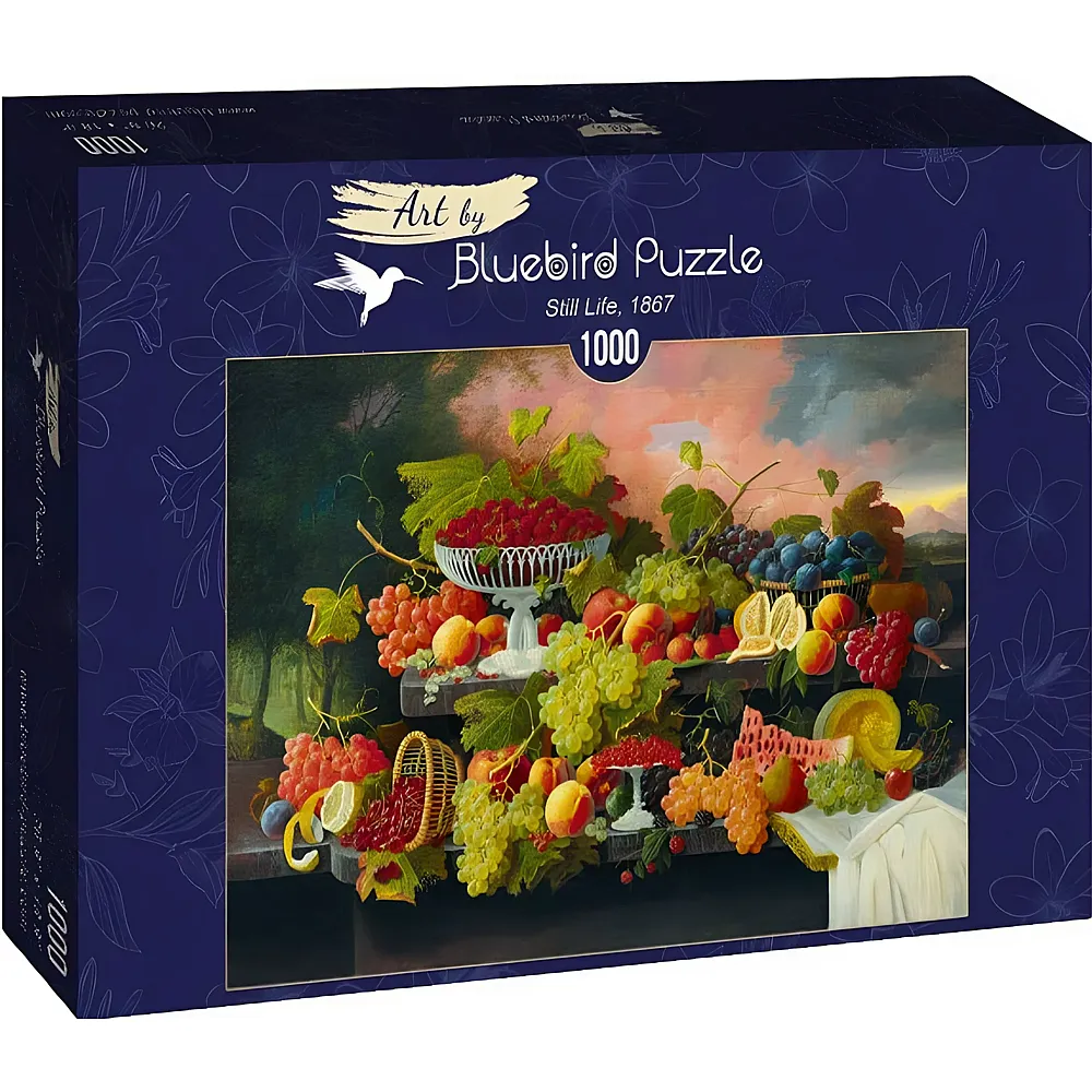 Bluebird Puzzle Severin Roesen - Still Life, 1867 - 1000 Teile