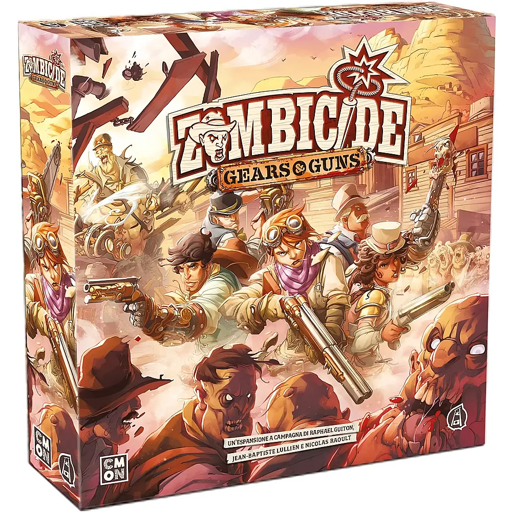 CMON Zombicide Undead OR Alive Gears & Guns IT