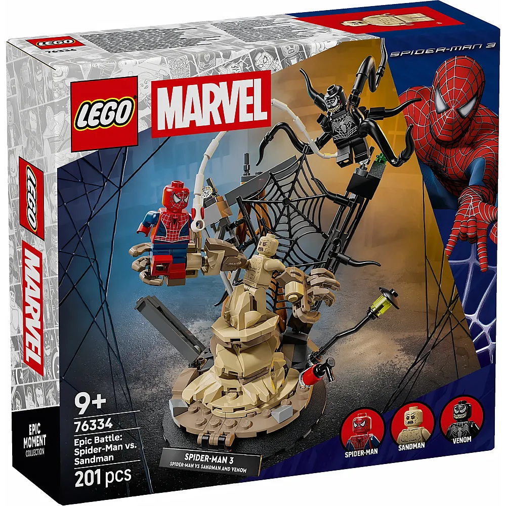 LEGO Marvel Super Heroes Spiderman Grosser Showdown: Spider-Man vs. Sandman 76334