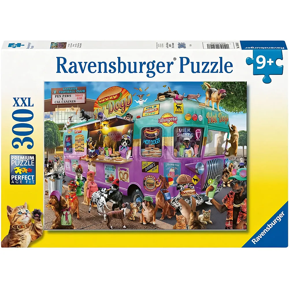 Ravensburger Puzzle Hot Diggity Dogs - 300 Teile