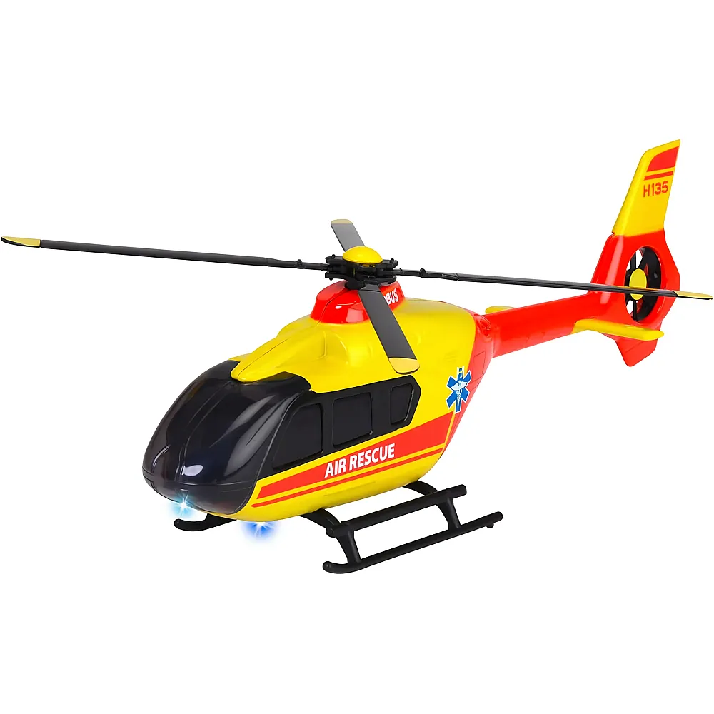 Majorette Rettungs-Helikopter Airbus H135 mit Licht & Sound