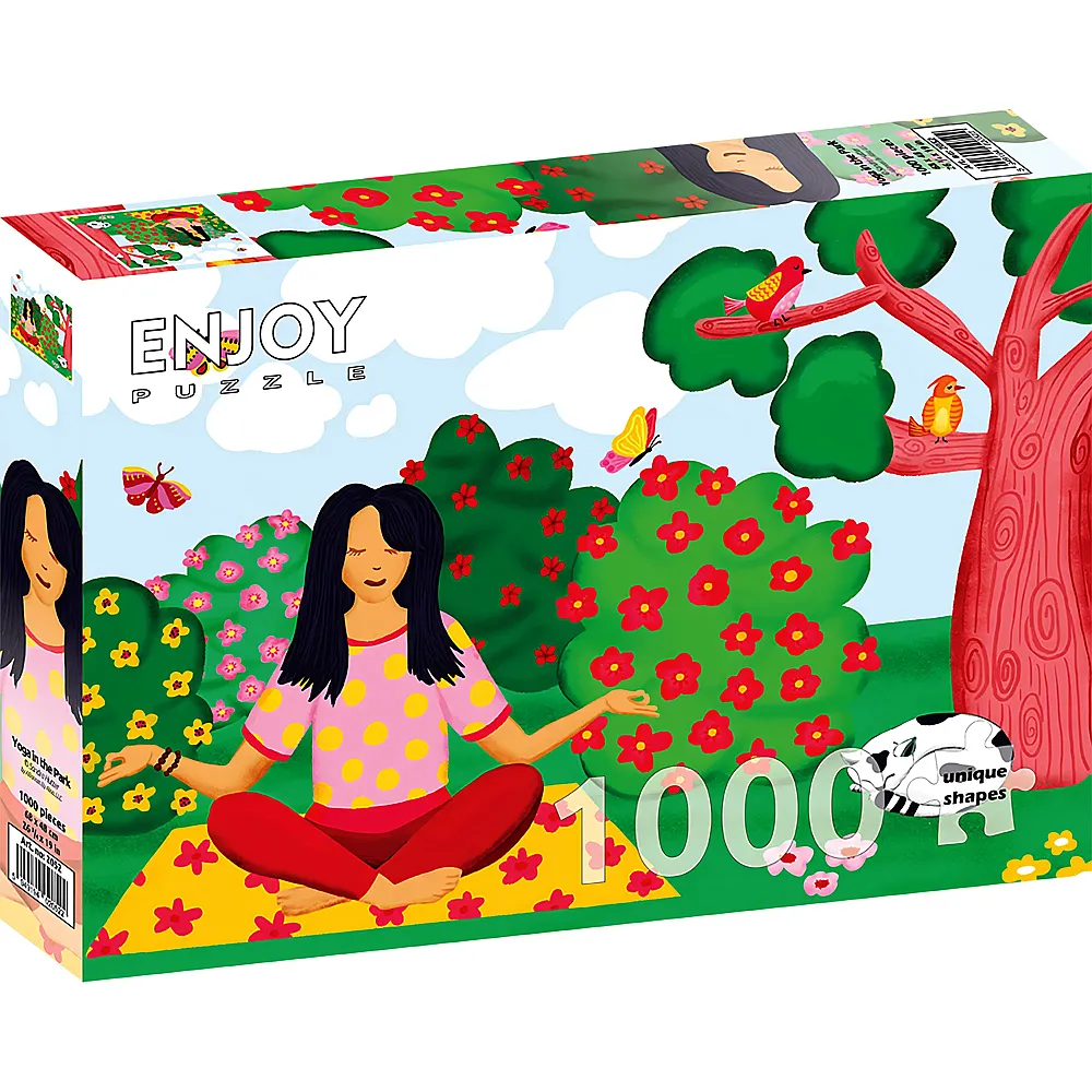 Enjoy Puzzle Yoga in the Park - 1000 Teile