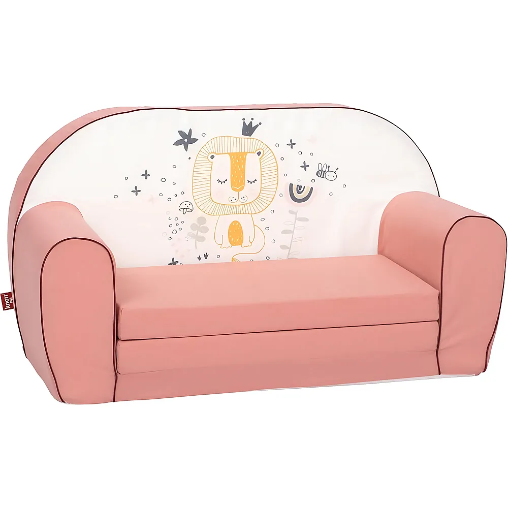Knorrtoys Kindersofa L�we Leo rose