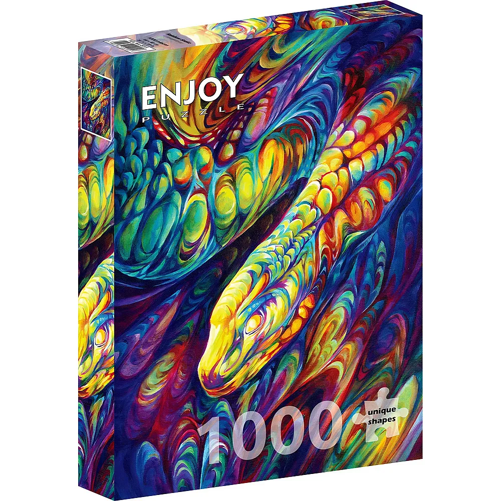Enjoy Puzzle Rainbow Snake - 1000 Teile