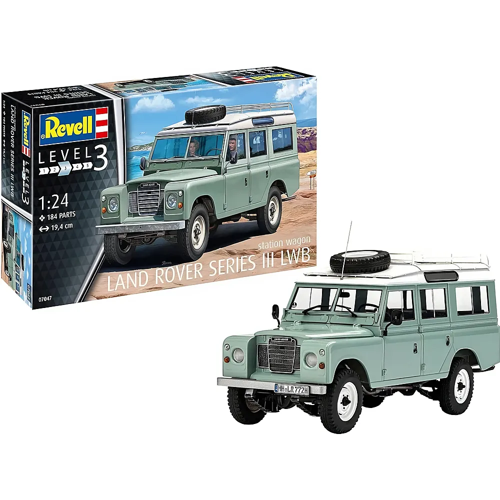 Revell Level 3 Land Rover Series III