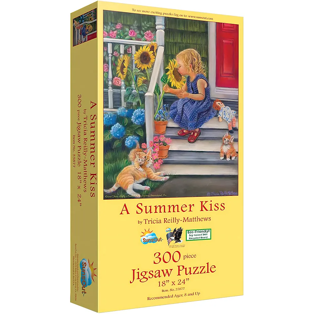 SunsOut Puzzle Tricia Reilly-Matthews A Summer Kiss - 300 Teile