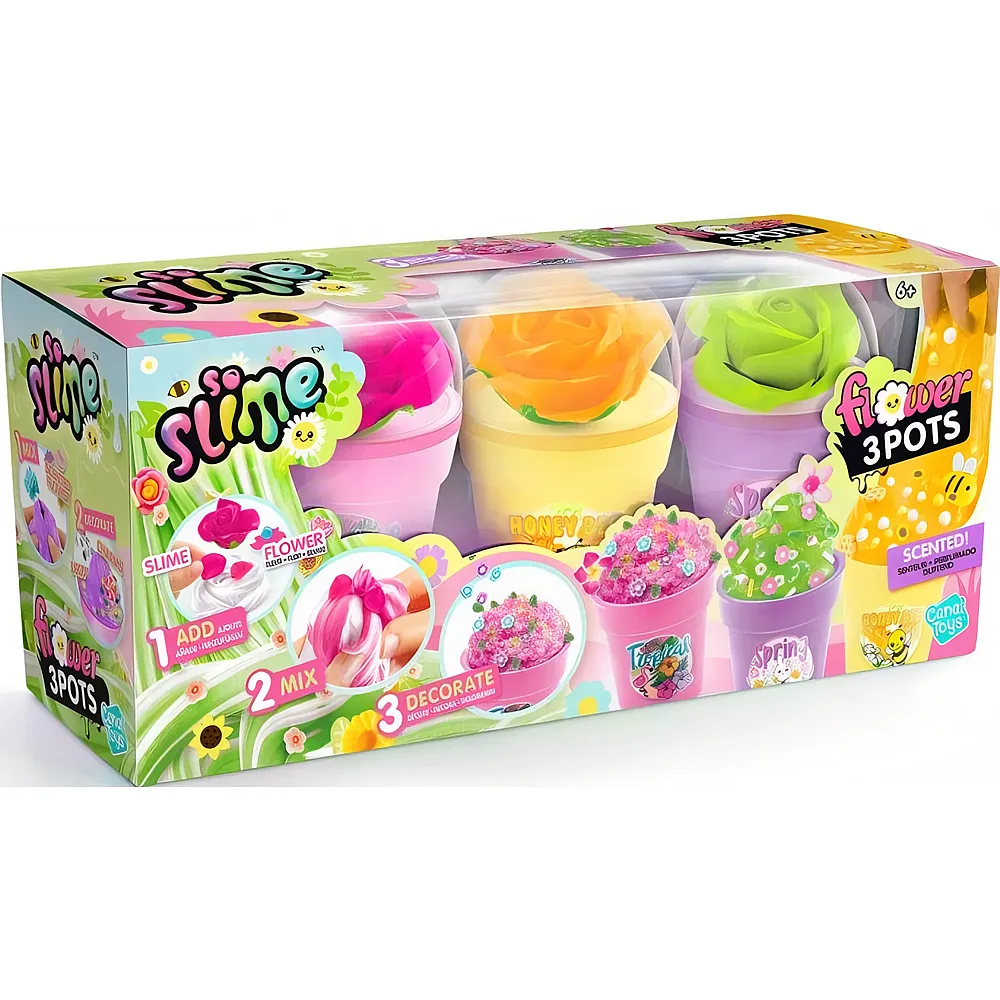 Canal Toys Slime Flower Pack 3tlg.