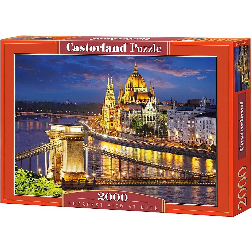Castorland Puzzle Budapest, Ungarn - 2000 Teile