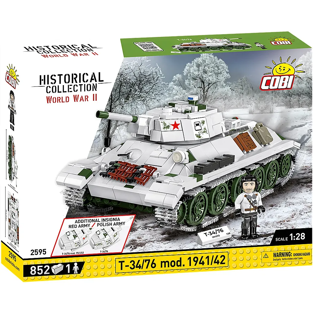 COBI Historical Collection T-34/76 mod. 1941/42 2595