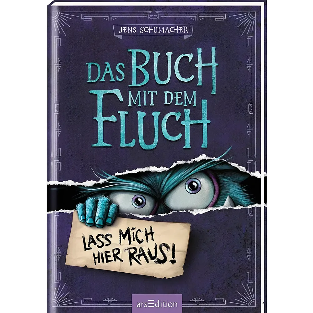 ars Edition Das Buch mit dem Fluch  Lass mich hier raus