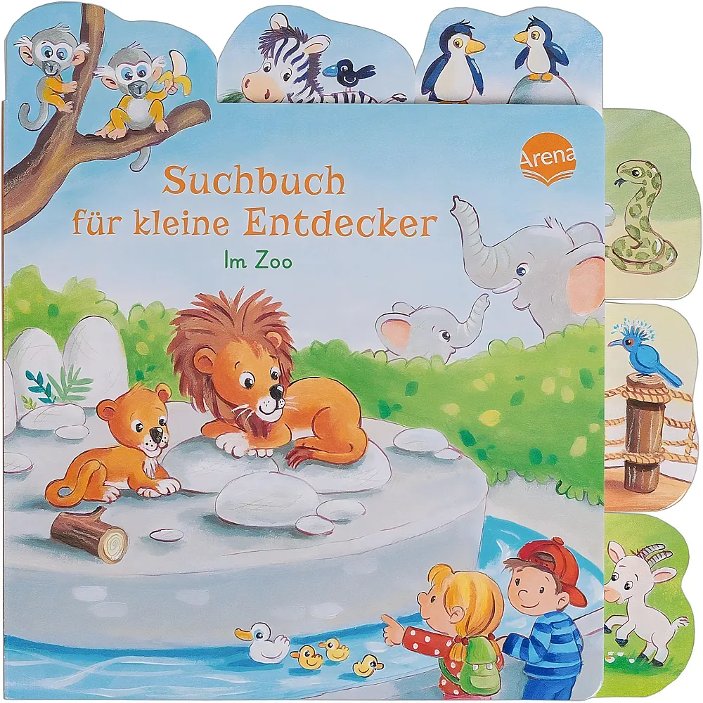 Arena Suchbuch f�r kleine Entdecker - Im Zoo