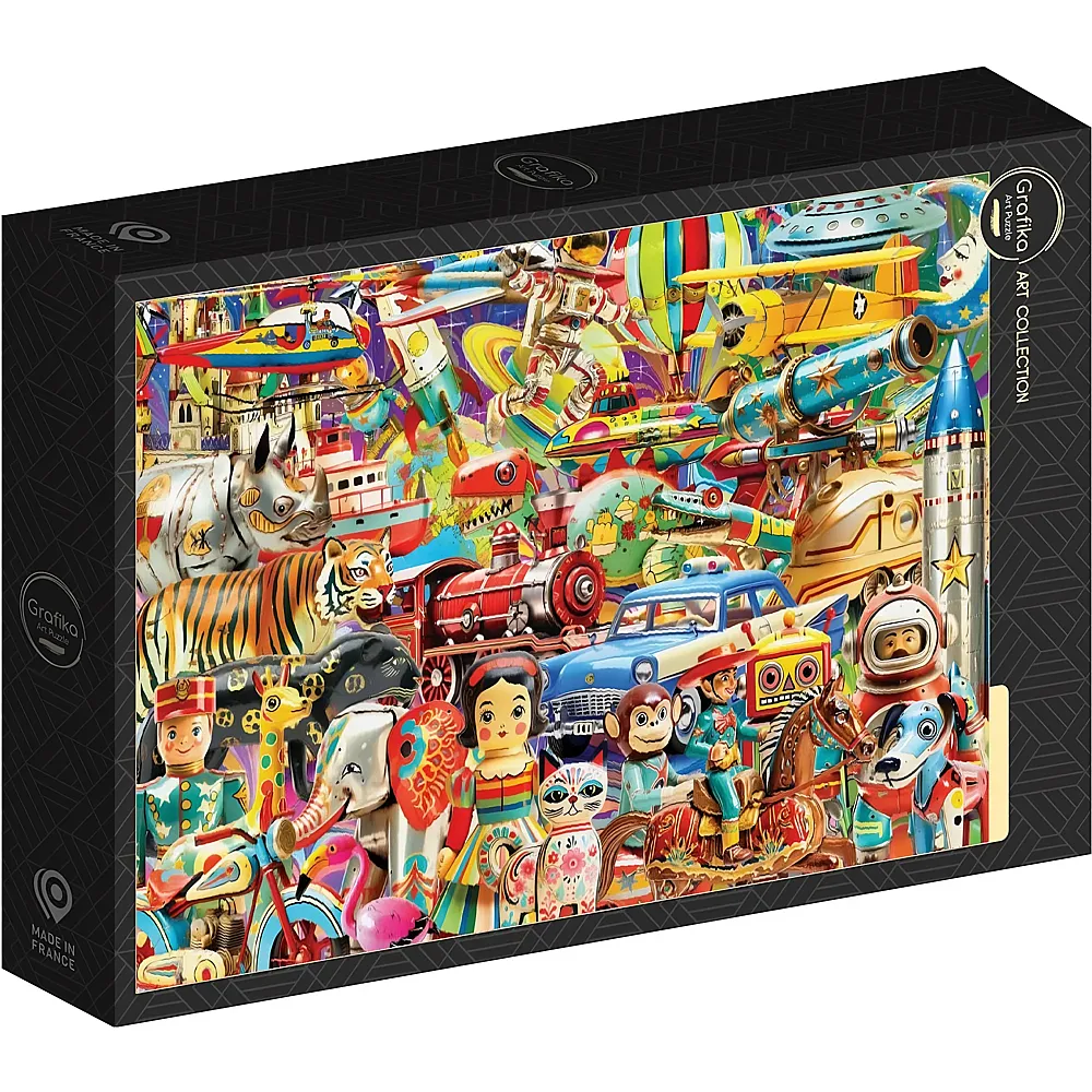 Grafika Puzzle Art Collection Retro Toys 1000Teile