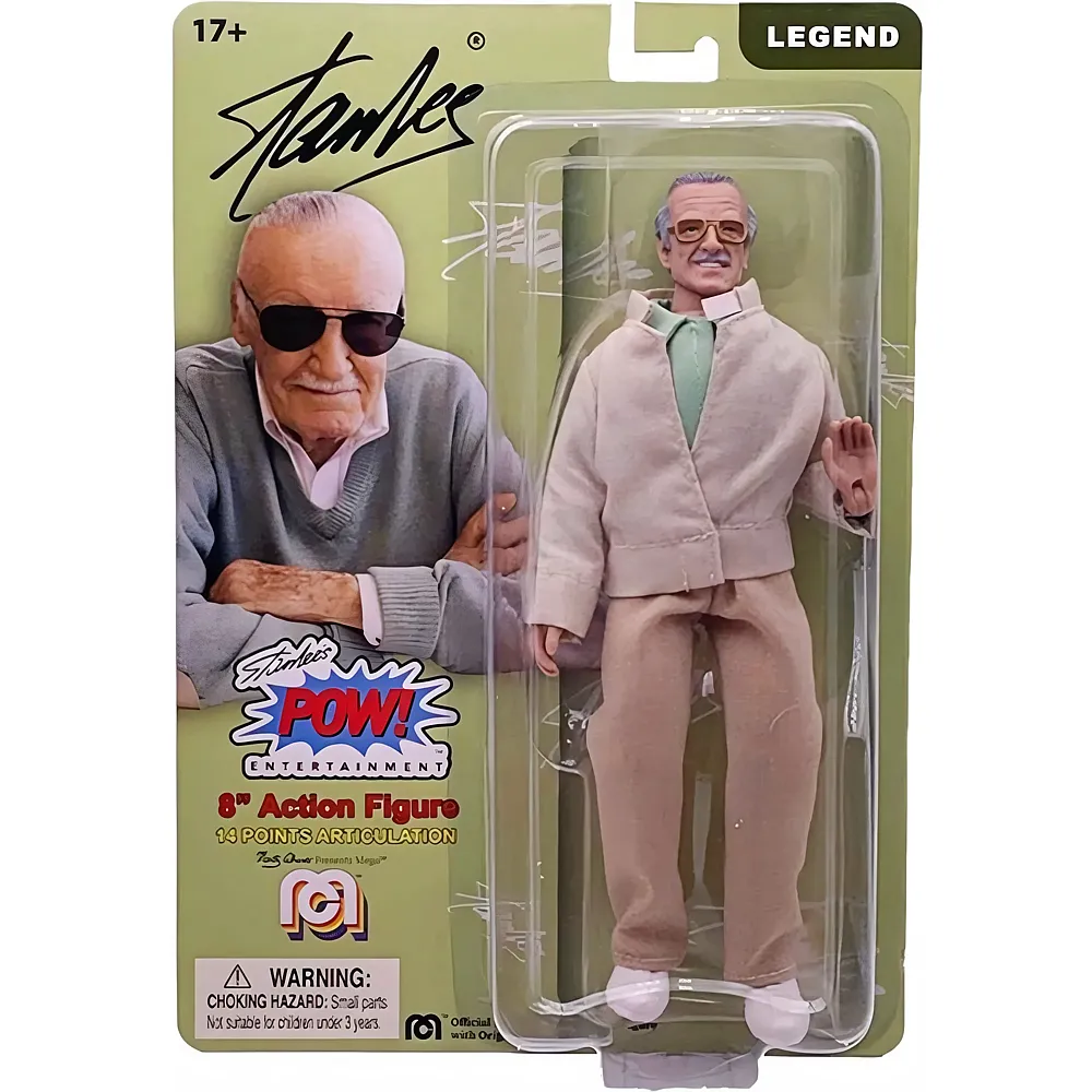 Mego Fig. 20cm Articulee DC Comics Stan Lee fr-en - Suche