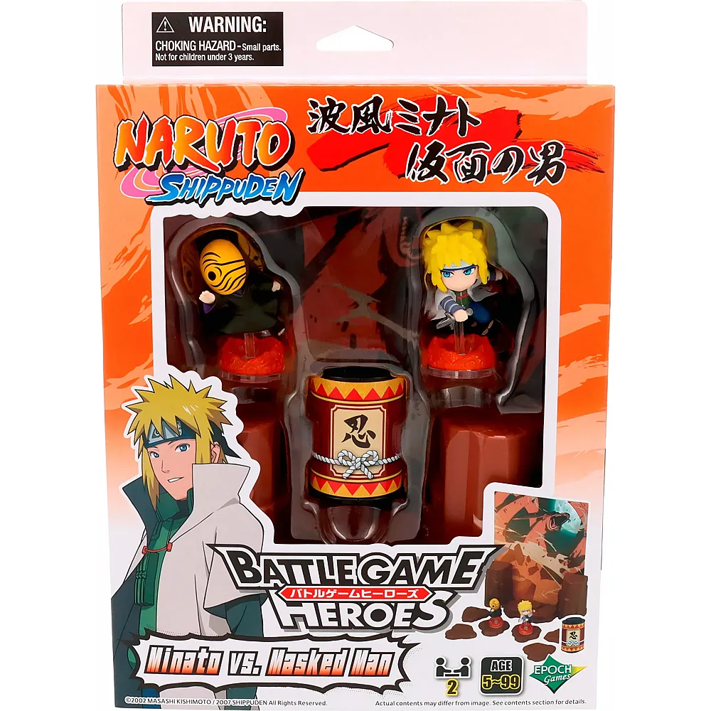Epoch Games Naruto Shippuden Naruto: Minato vs. Masked Man