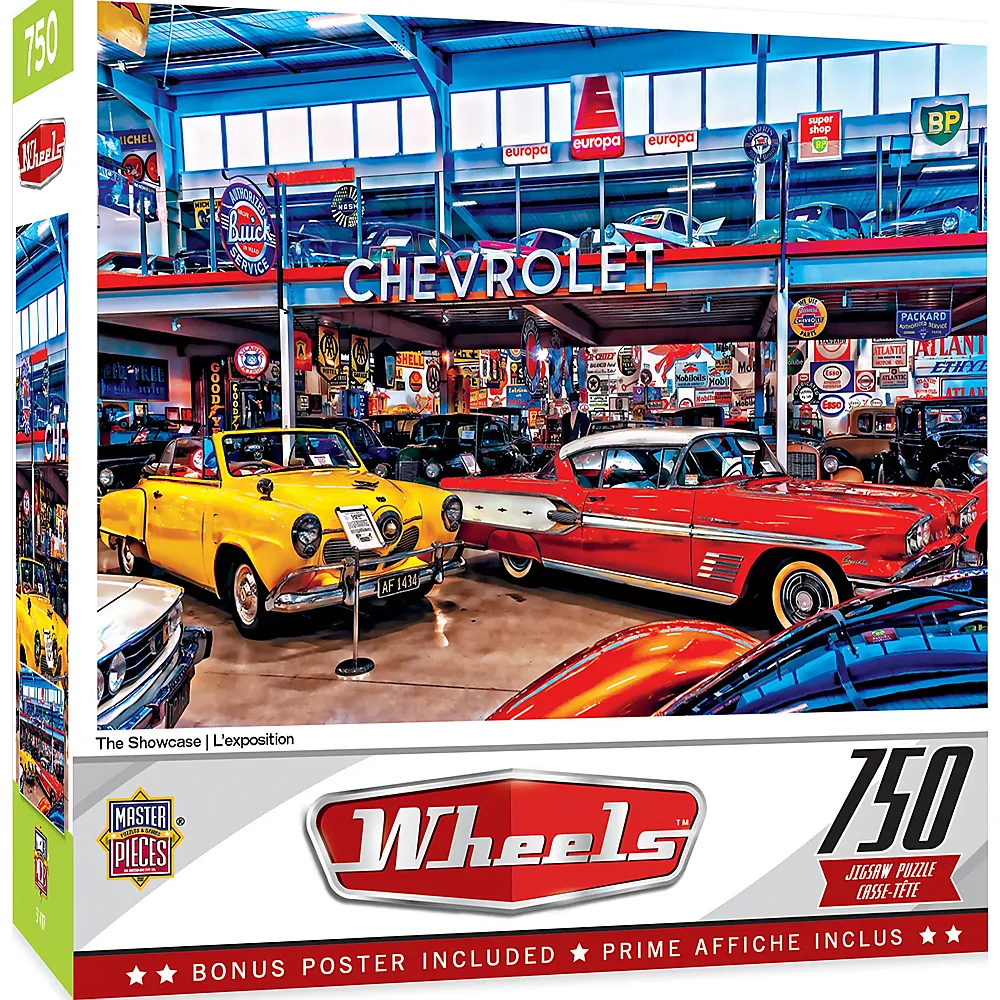 Master Pieces Puzzle The Showcase 750Teile