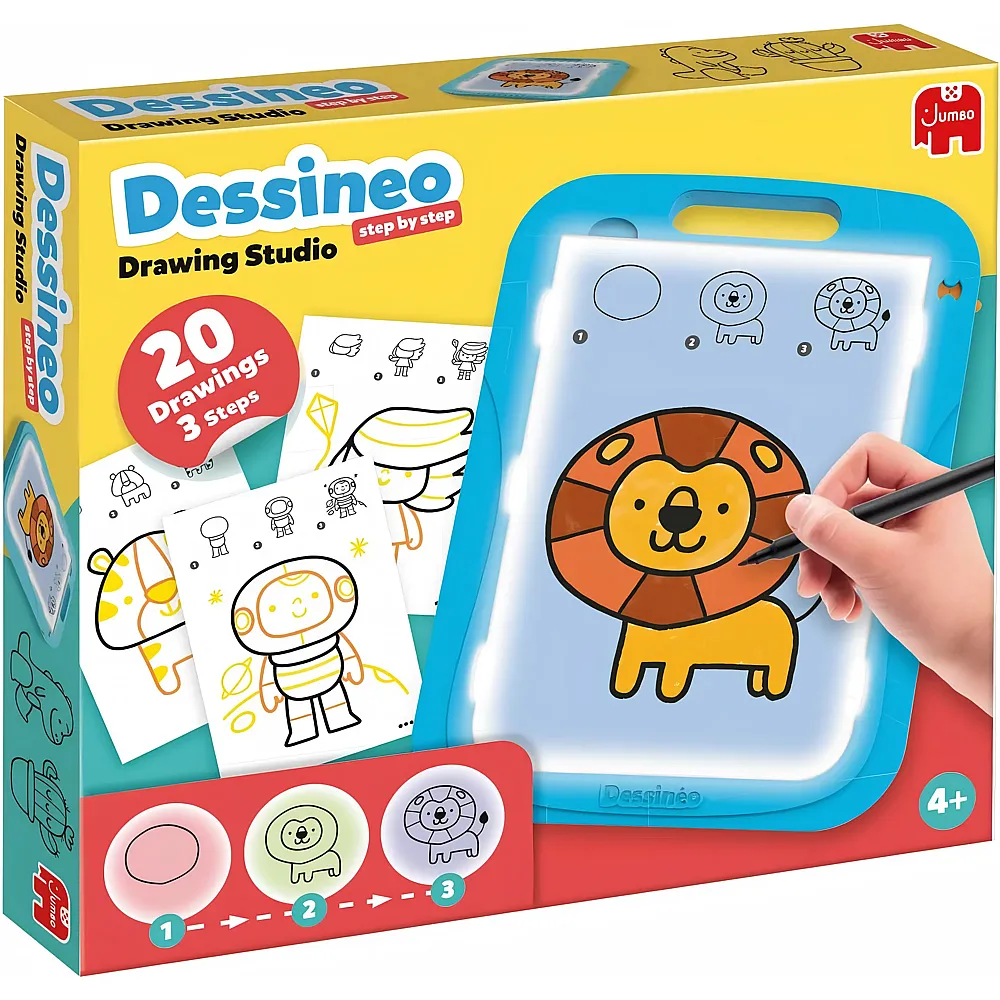 Jumbo Dessineo Zeichenstudio