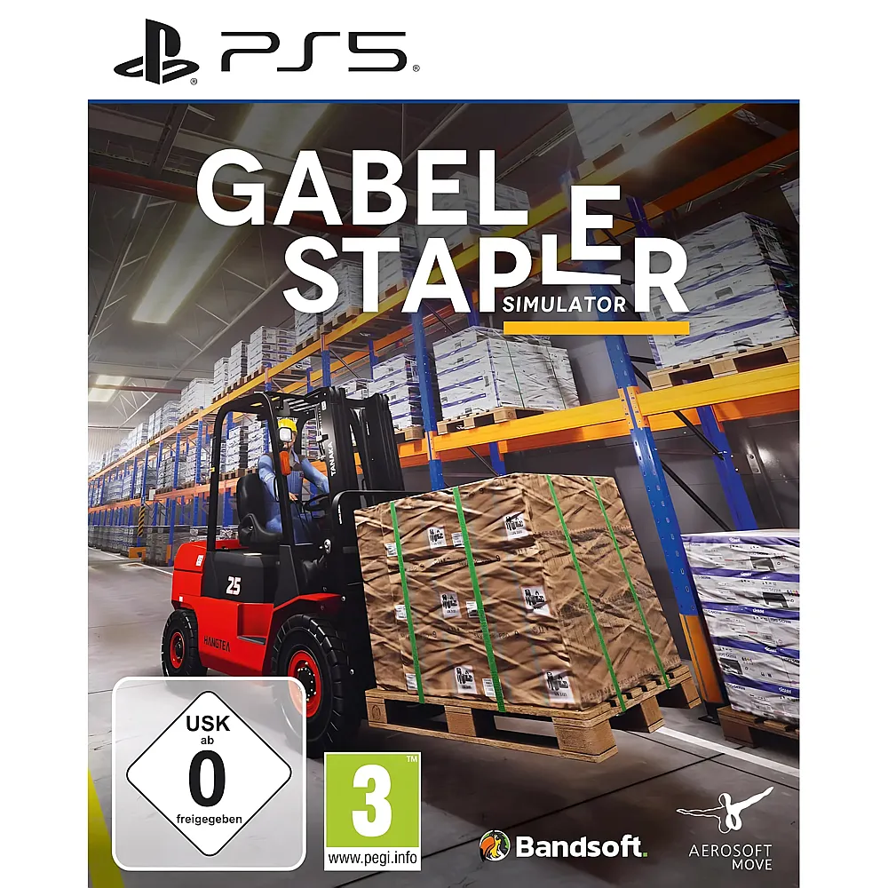 Aerosoft PS5 Gabelstapler Simulator DE
